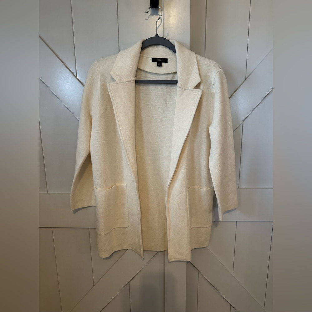 NWOT J Crew Sophie sweater blazer - size XS - Picture 2 of 3